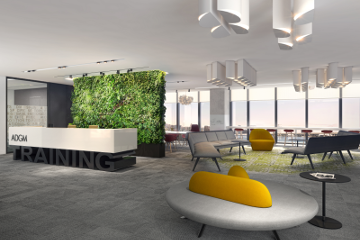 ADGM Academy – Hallway and Reception