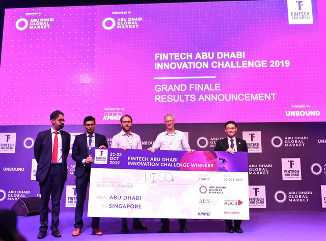 FinTech Abu Dhabi Risq Winning Startup