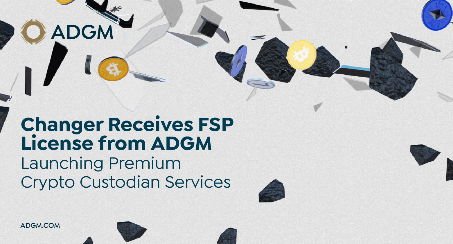 Changer.ae Ltd Receives FSP License from ADGM and plans to launch its Crypto  Custodian Services